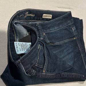 PAIGE Dark Blue Denim Jeans